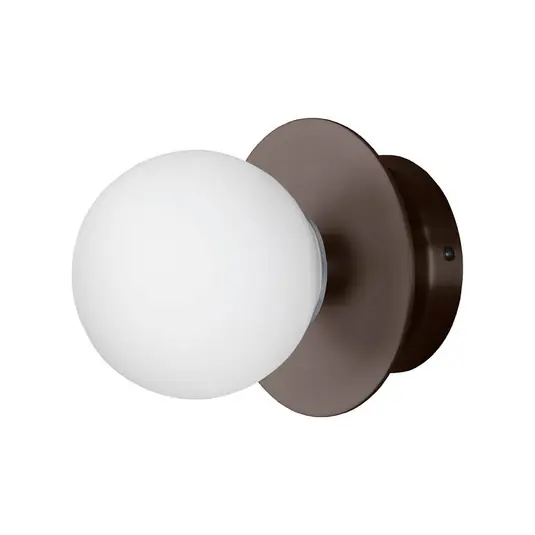 Art Deco Deckenlampe, IP44, weiß/bronze - Globen Lighting Sonderaktion