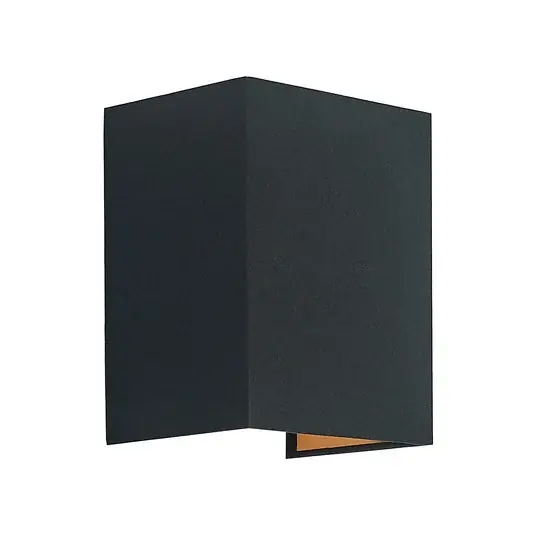 Lukani Wandleuchte Black/Gold/Nickel - Lindby Highlight