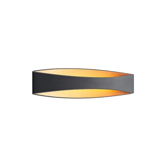 Jetzt Kaufen Jelle Wandleuchte M Black/Gold - Arcchio