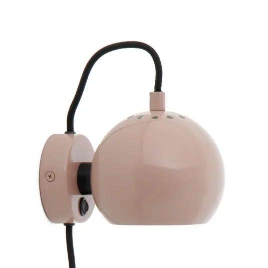 Jetzt Bestellen Ball Wandleuchte Glossy Nude - Frandsen