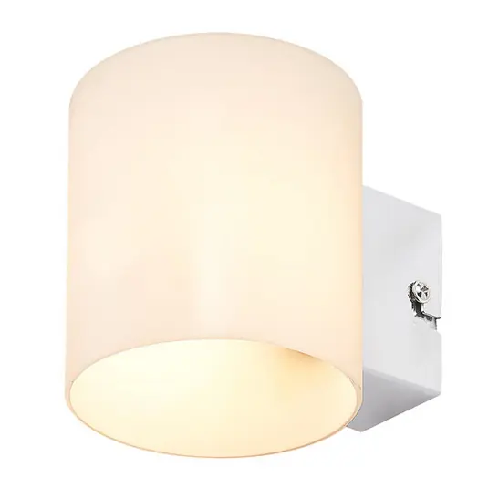 Gerrit Wandleuchte Opal/Chrome - Lindby Saisonangebot