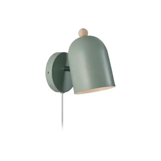 Meistverkauft Gaston Wandleuchte Dusty Green - Nordlux