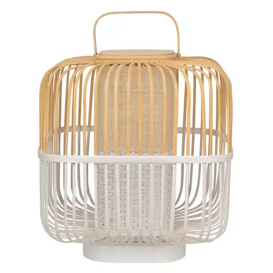 Bestpreis Bamboo Square Tischleuchte M White - Forestier