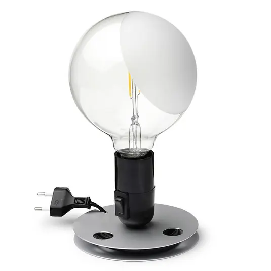 Preisreduziert Lampadina Tischleuchte Schwarz - Flos
