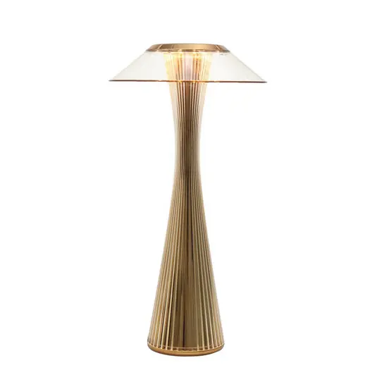 Markenprodukt Space Tischleuchte Gold - Kartell