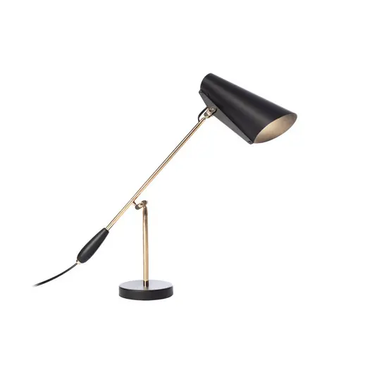 Birdy Tischleuchte Schwarz/Messing - Northern Neue Ware