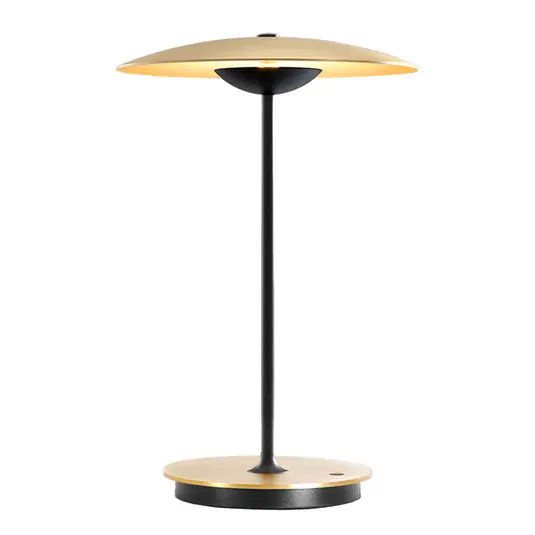 Neue Kollektion Ginger LED-Akkutischleuchte, Alu, messing, dim. - Marset