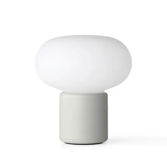 Geprüft Karl-Johan Portable Tischleuchte IP65 Light Grey - New Works