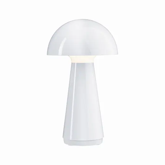 Onzo tragbare Tischlampe, weiß, 3-Step-Dim, IP44 - Paulmann Preisreduziert