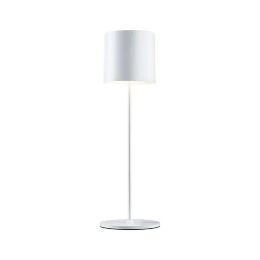 Tuni Portable Tischleuchte IP44 Matt Weiß - Paulmann Top-Seller