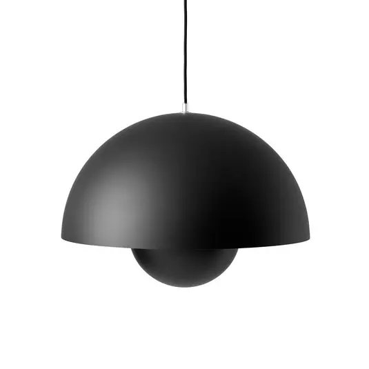 Flowerpot VP2 Pendelleuchte schwarz - &Tradition Sichere Zahlung