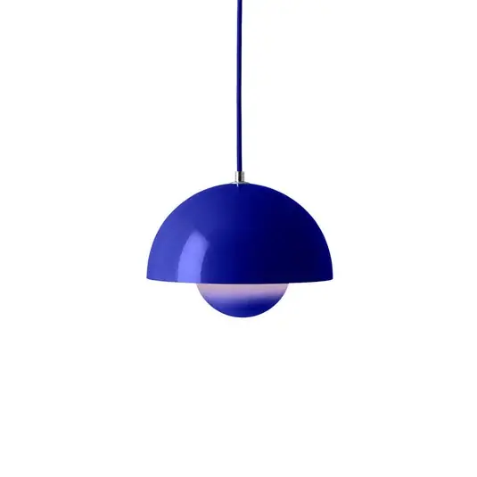 Sonderaktion Flowerpot VP1 Pendelleuchte kobaltblau - &Tradition