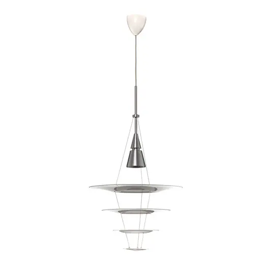 Abverkauf Enigma 425 Pendelleuchte Brushed Alu - Louis Poulsen