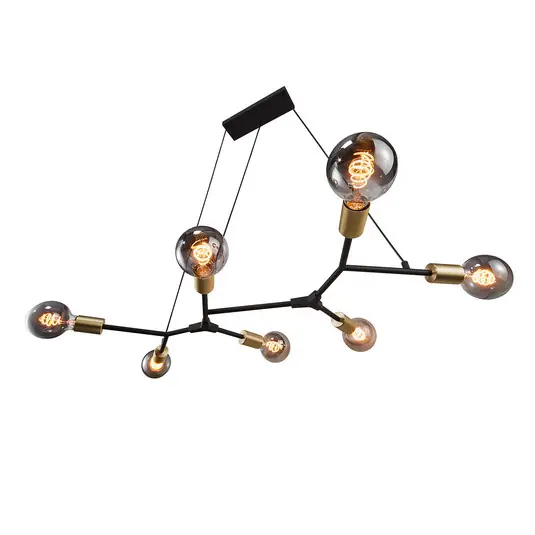 Josefine 7 Pendelleuchte Black - Nordlux Preisknaller