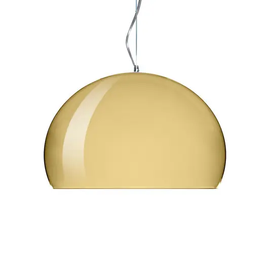 Small FL/Y Pendelleuchte Gold - Kartell Markenware
