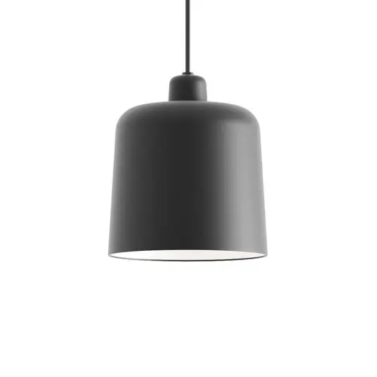 Letzte Chance Zile Pendelleuchte Ø20 Matt Black - Luceplan