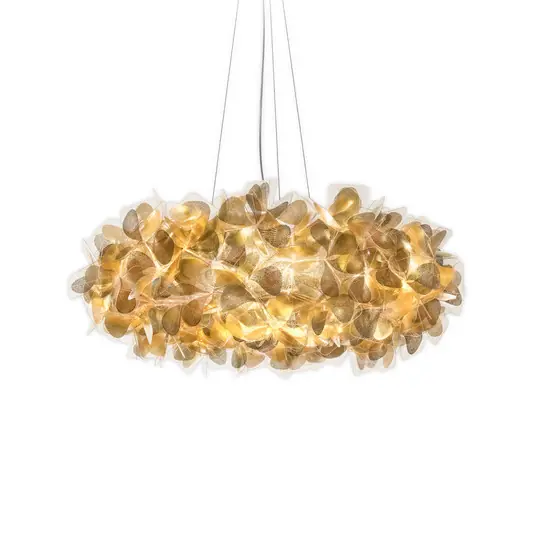 Clizia Mama Non Mama Hängelampe, Ø 78 cm, gold/klar - Slamp Super-Preis