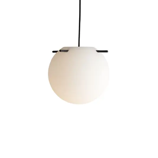 Finale Aktion Koi Pendelleuchte Ø25 Opal White/Black - Frandsen