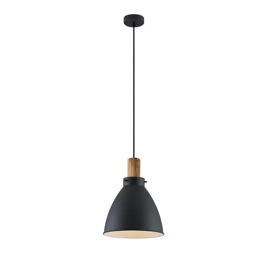 Trebale Pendelleuchte Black/Wood - Lindby Neu Im Sortiment