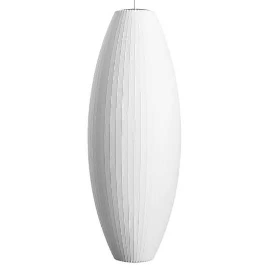 Nelson Cigar Bubble XL Pendellampe, Ø 47,5 cm, weiß - HAY Must-Have