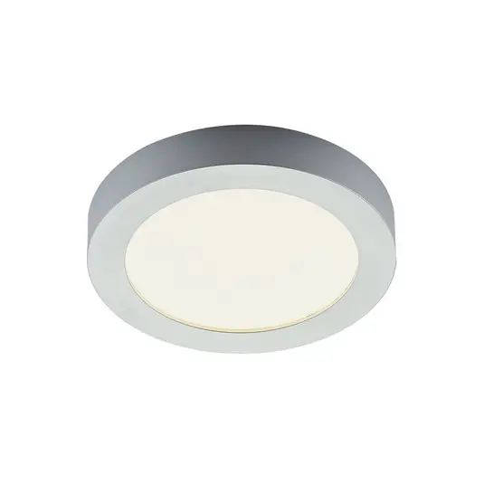 Neu Im Sortiment Marlo Deckenleuchte Round IP44 3000K Silber/Weiß - Arcchio