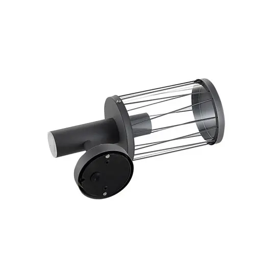 Yonan Außenwandleuchte w/Sensor Dark Grey/Clear - Lindby Nur Heute