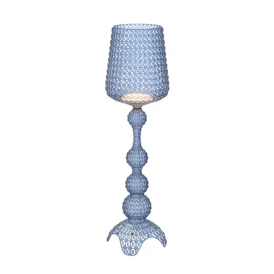 Meistverkauft Kabuki LED-Stehleuchte hellblau - Kartell