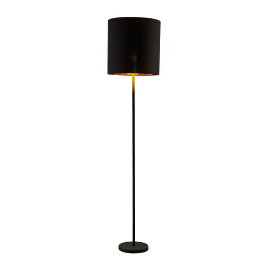 Schnäppchen Nymar Stehleuchte Black/Gold - Lindby