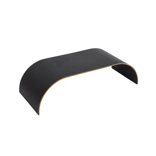Direktkauf Curva Holz Tablett für Regal L62,2xW25,3xH16 Schwarz - AYTM
