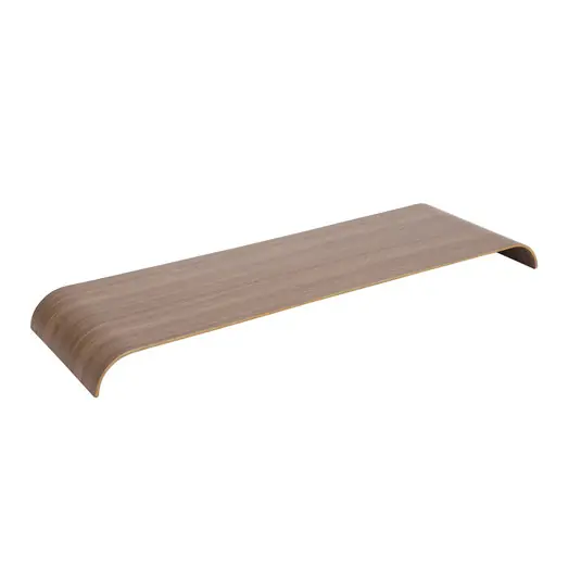 Highlight Curva Holz Tablett für Regal L81xW25,3xH5,4 Walnut - AYTM