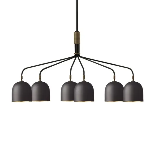 Howard 6 Kronleuchter Gunmetal - GUBI Sonderangebot