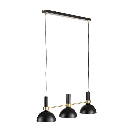 Larry 3 Pendelleuchte Black/Brushed Brass - Markslöjd Schneller Versand