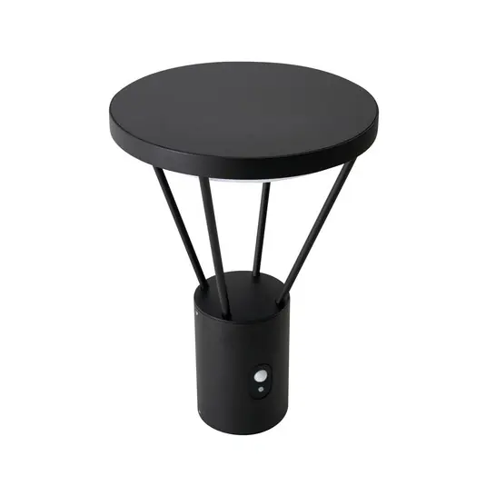 Sale Elario Solarzelle Lampe W/Sensor H44,5 Schwarz - Lucande