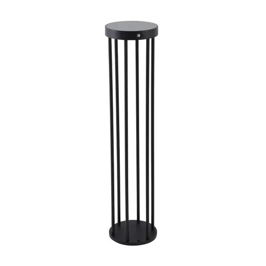 Top-Seller Evelis Solarzelle Lampe W/Sensor Schwarz - Lucande
