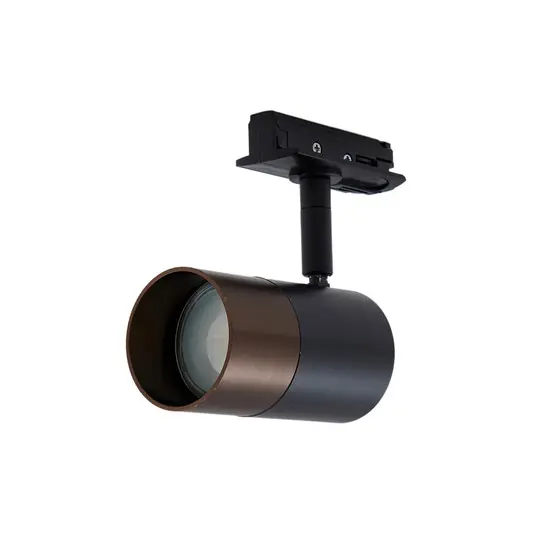 Linaro Schienenspot GU10 Schwarz/Braun - Lindby Mega-Angebot