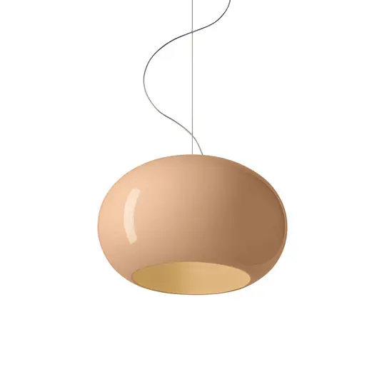 Buds 2 LED-Hängelampe, Ø 42 cm, beige, DALI - Foscarini Schneller Versand