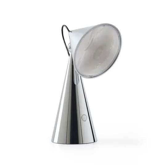 Preiswert Pose Portable Tischleuchte Silver - Tom Dixon