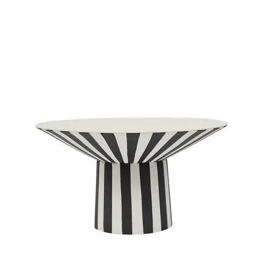 Aktuell Toppu Centerpiece hoch weiß/schwarz - OYOY Living Design