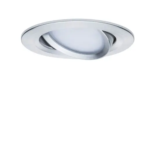 Nova Coin Smart Einbaulampe alu Ø 8,4 cm RGBW 3er - Paulmann Online Kaufen
