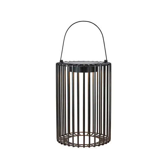 Echt Cavia Solar-Außenleuchte, IP44, schwarz - Markslöjd