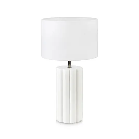 Column Tischleuchte White/White - Markslöjd Schnäppchen