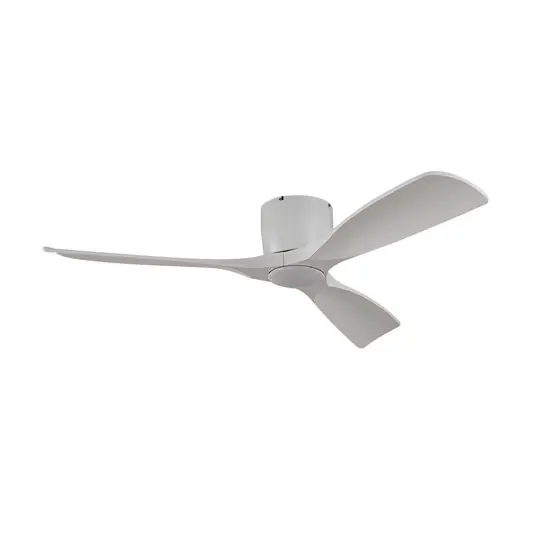 Moneno Smart LED-Deckenventilator, weiß, DC, Tuya - Lucande Geprüft