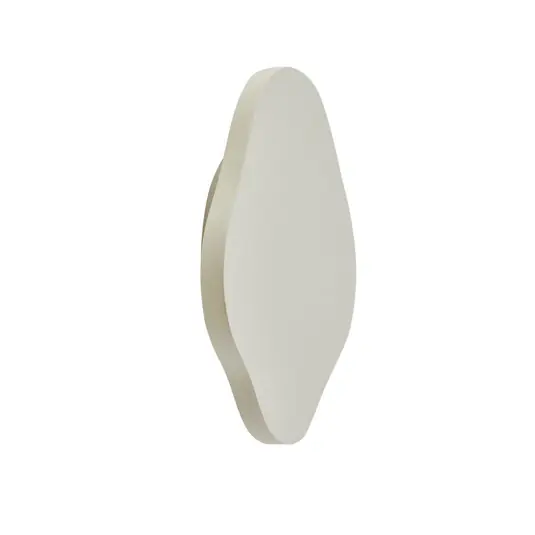 Rabatt Nielson LED-Wandlampe Höhe 30 cm beige Gips - Lindby
