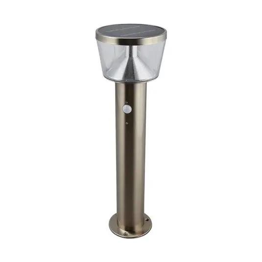 Günstig Antje LED-Solar-Sockellampe, Bewegungsmelder, IP44 - Lindby