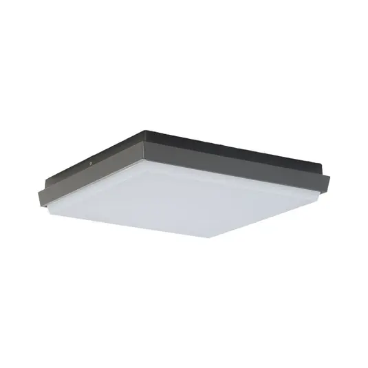 Nur Heute Amra LED Square Außen Deckenleuchte 30 Dark Grey - Lucande