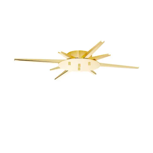 Flash Your Lamps Abhängung, gold, 8-armig - Design By Us Zertifiziert