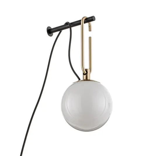 Rabatt Wandlampe nh Wall weiß Glas Stecker E14 - Artemide