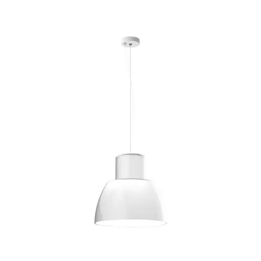 Neue Kollektion Lorosae Hängeleuchte, weiß, Ø 40 cm, Glas, E27 - Nemo