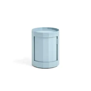 Facet Beistelltisch, blau, 49 cm, Füße und Rollen - HAY Günstig