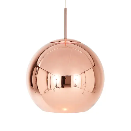 Abverkauf Copper Round LED Pendelleuchte Ø45 Copper - Tom Dixon